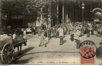 75 - PARIS - Petits Métiers - les halles -