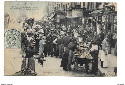 Paris - Au Faubourg Saint-Antoine - Les Marchandes des 4 Saisons.