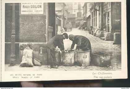 PARIS LES PETITS METIERS DE PARIS LES CHIFFONNIERS    88