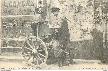 REPRO Les Petits Metiers de Paris Le Remouleur