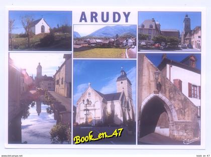 {98665} 64 Pyrénées Atlantiques Arudy , multivues ; divers aspects