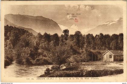 CPA ARUDY Le Gave et le Pic du Midi d'Ossau (1142401)