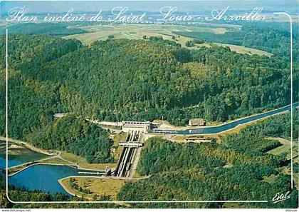 Carte Postale - 57 - Saint Louis - Arzviller - Le plan incliné transversal - Ascenseur à Bateaux - Vue aérienne - Carte