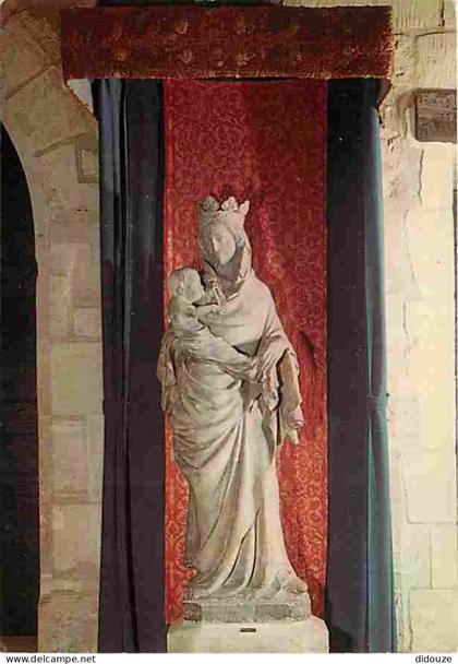 95 - Asnières sur Oise - Abbaye de Royaumont - La Vierge de Royaumont - Art Religieux - CPM - Voir Scans Recto-Verso