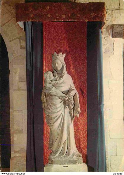 95 - Asnières-sur-Oise - Abbaye de Royaumont - La Vierge de Royaumont - Art Religieux - CPM - Voir Scans Recto-Verso