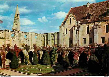 95 - Asnières sur Oise - Abbaye de Royaumont - Le Cloitre - Carte Neuve - CPM - Voir Scans Recto-Verso