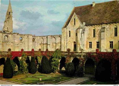 95 - Asnières sur Oise - Abbaye de Royaumont - Le Cloitre et la Tourelle de l'Abbatiale - CPM - Voir Scans Recto-Verso