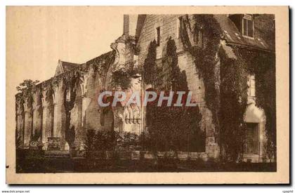 Abbaye de Royaumont CPA Asnieres sur Oise Ruines de l'abbatiale et maison des hotes