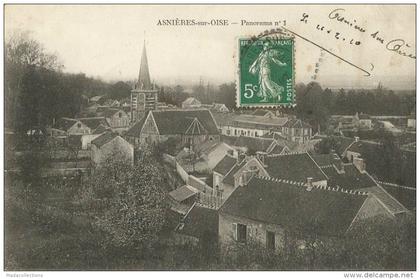 Asnières-sur-Oise   (95.Val d´Oise) Panorama
