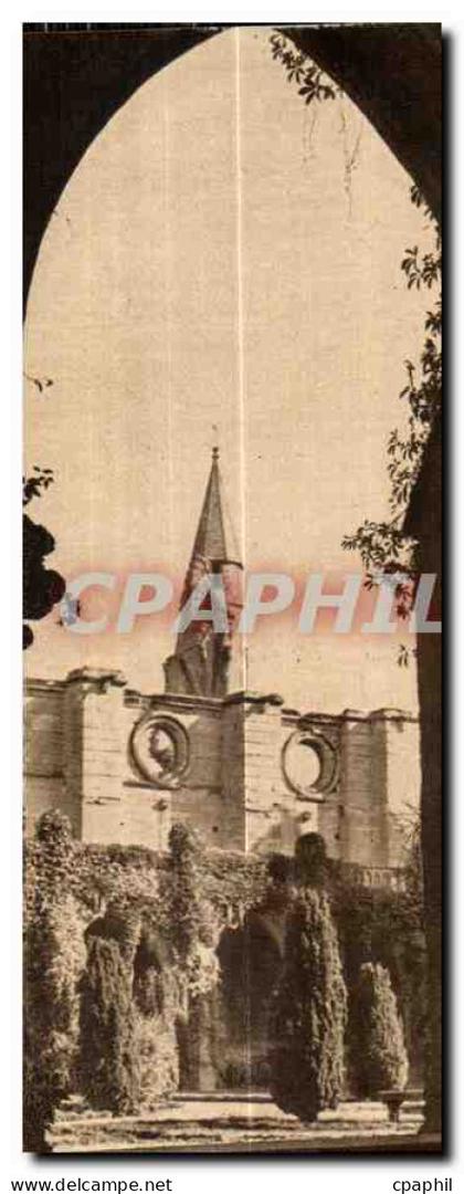 CPA Abbaye de royaumont asnieres sur oise (S et O ) le clotire et in tourelle