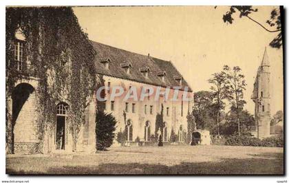 CPA Abbaye de Royaumont Asnieres sur Oise Vue generale