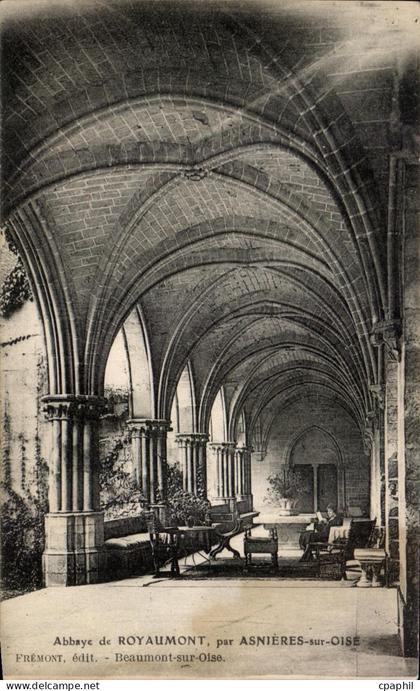 CPA Abbaye de Royaumont par Asnieres sur Oise