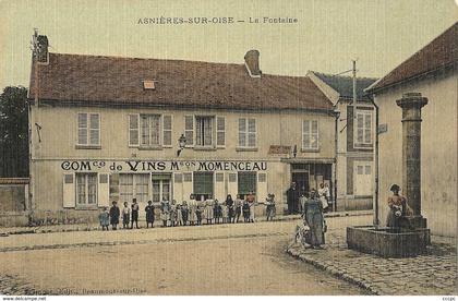 CPA Asnières-sur-Oise La Fontaine