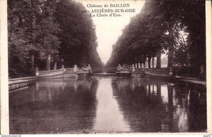 CPA Chateau de Baillon pres Asnieres sur Oise La Chute d'Eau