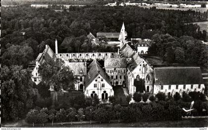 CPA En Avion Au Dessus De Abbaye de Royaumont Asnieres sur oise Abbaye de Royaumont