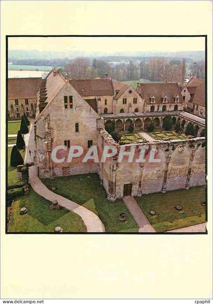 CPM Abbaye de Royaumont Asnieres sur Oise) L'Abbaye vue de la tourelle du croisillon