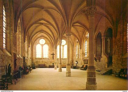 CPM Abbey de Royaumont (Asnieres sur Oise) Ancien Refectoire des Moines (XIIIe S)
