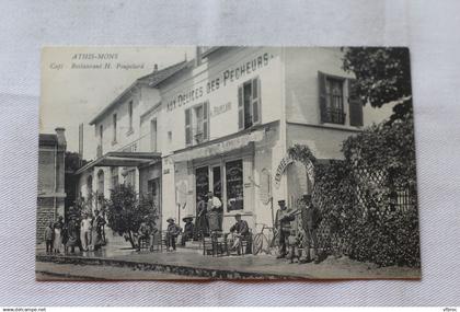 Athis Mons, café restaurant H. Poupelard, Essonne 91