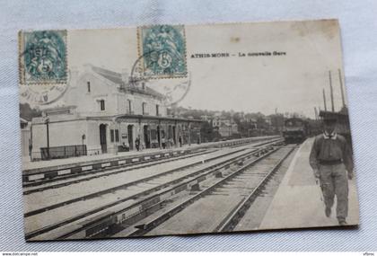 Athis Mons, la nouvelle gare, Essonne 91
