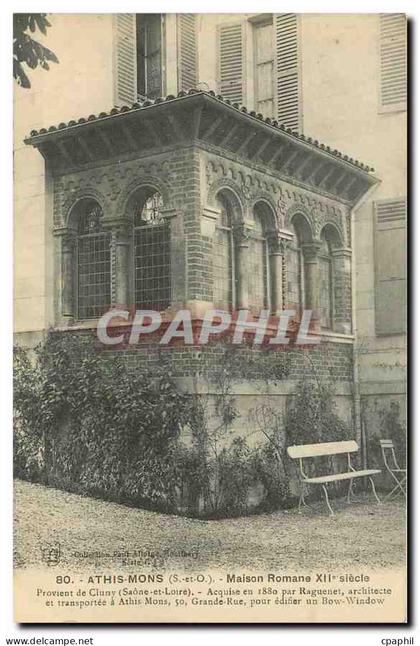 CPA Athis Mons Maison romane
