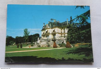 Cpm 1975, Athis Mons, l'hôtel de ville et le parc, Essonne 91