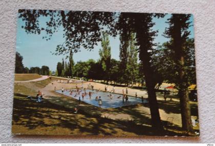 Cpm 1988, Athis Mons, le parc d'Avaucourt, Essonne 91