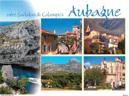 Carte Postale - 13 - Aubagne - Entre sarlaban et calanques - Multivues -  -  -  - CPM -  -  - Voir Scans Recto-Verso