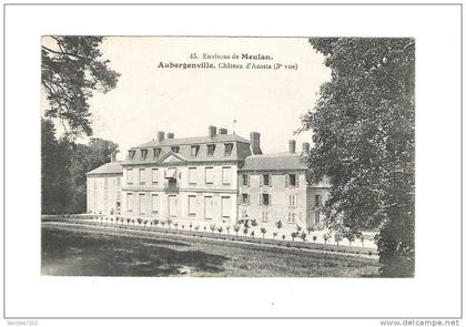 AUBERGENVILLE - Château d'Acosta -