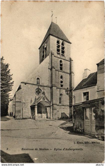 CPA Aubergenville L'Eglise FRANCE (1378340)