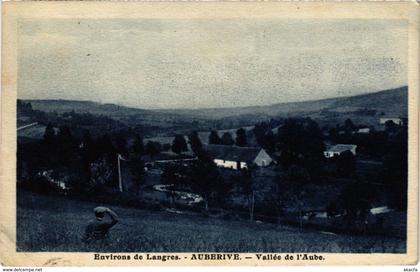 CPA Env. de LANGRES - AUBERIVE - Valle de l'Aube (104799)