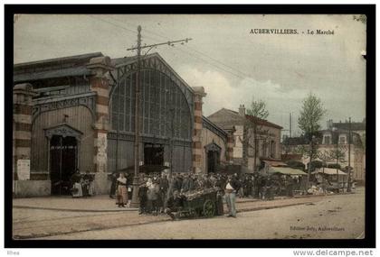 93 Aubervilliers marche halle D93D K93001K C93001C RH089259