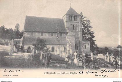 AUBEVOYE - L'Eglise - très bon état