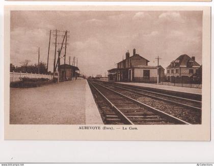 Aubevoye - la gare