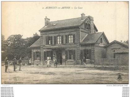 AUBIGNY EN ARTOIS LA GARE