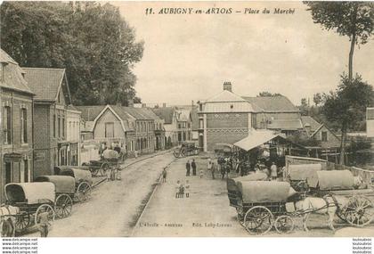 AUBIGNY EN ARTOIS PLACE DU MARCHE
