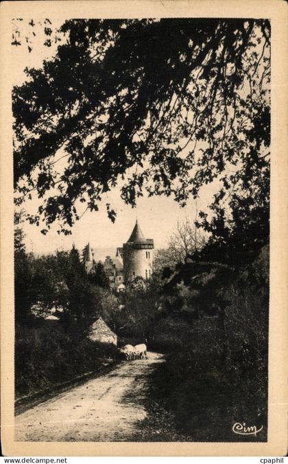 CPA Aubusson Chateau de Fot