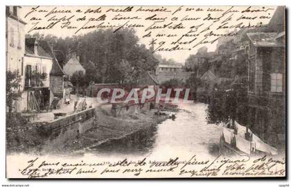 CPA Creuse Aubusson Quai des Iles