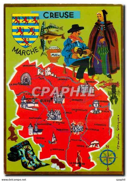 CPM Vus par Iris La Creuse Aubusson