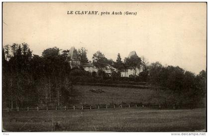 32 - AUCH - Le Clavary - château