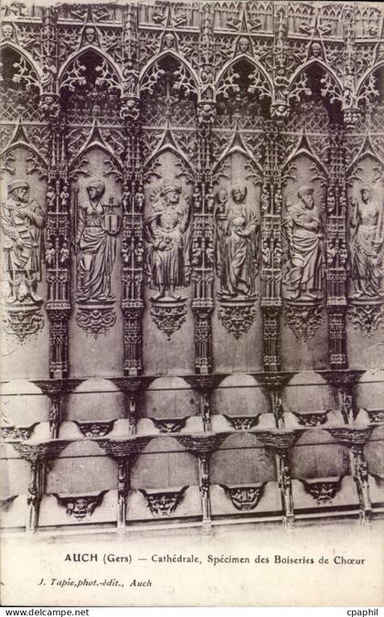 Auch - Cathedrale - Choeur - CPA