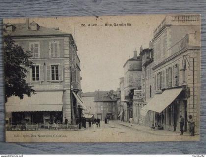 cpa Auch(32) rue Gambetta