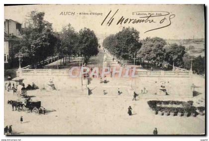 CPA Auch Allees D'Etigny