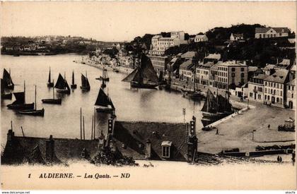 CPA AUDIERNE - Les Quais (252951)