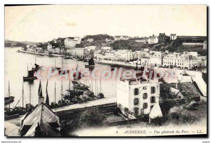 CPA Audierne Vue Generale Du Port