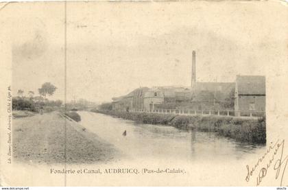 CPA Fonderie et canal AUDRUICQ (181033)
