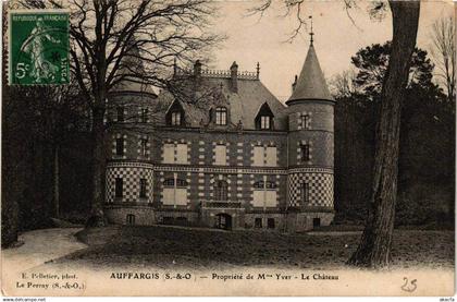 CPA AUFFARGIS Propriete de Mme Yver - Le Chateau (617859)