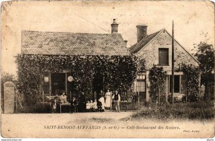 CPA St-Benoist-AUFFARGIS - Cafe-Restaurant des ROSIERS (988861)