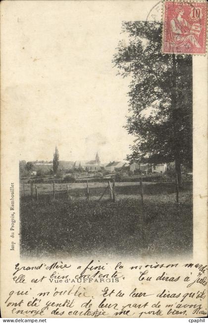CPA Ville d'Auffargis