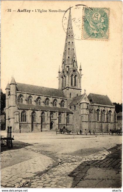 CPA AUFFAY - L'Église Notre-Dame (105448)