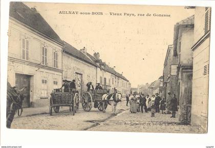Aulnay sous Bois CPA Vieux pays rue de Gonesse (tres animee)